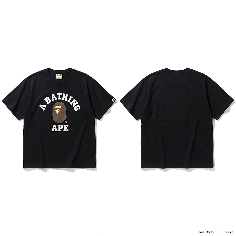 Bape Ape Head Black T-shirt