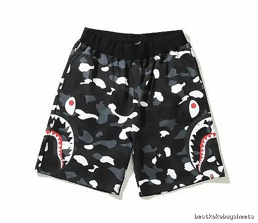 Bape Shark Camouflage Shorts