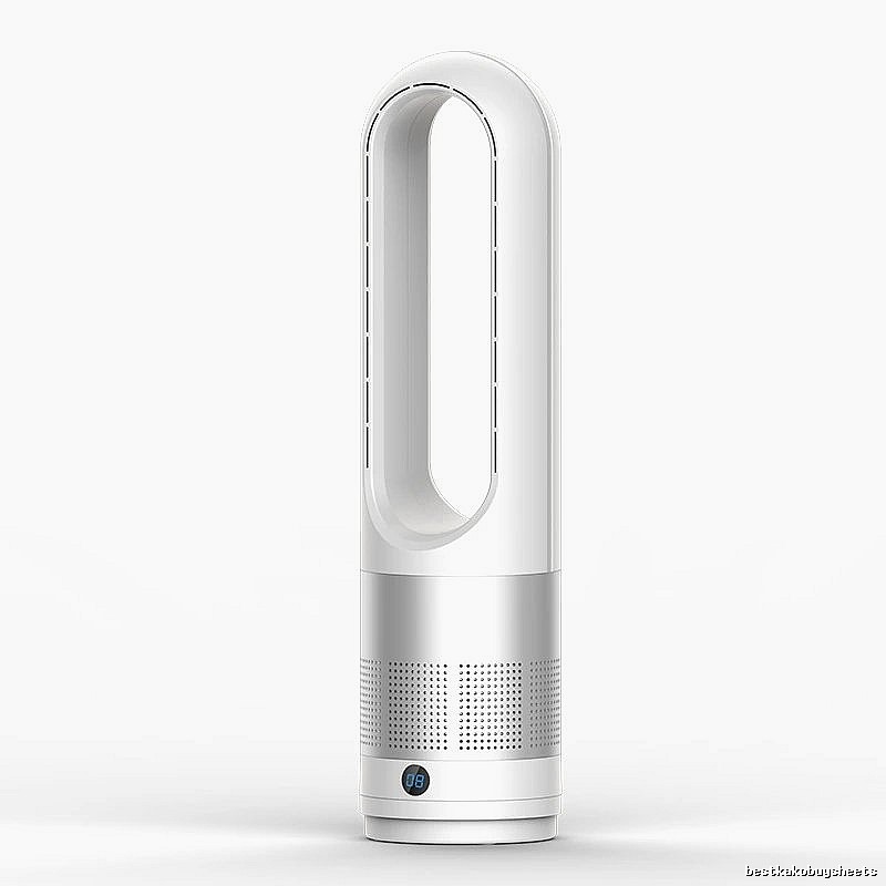 Bedside Airflow Bladeless Tower Fan 18-inch Single-cooling Version
