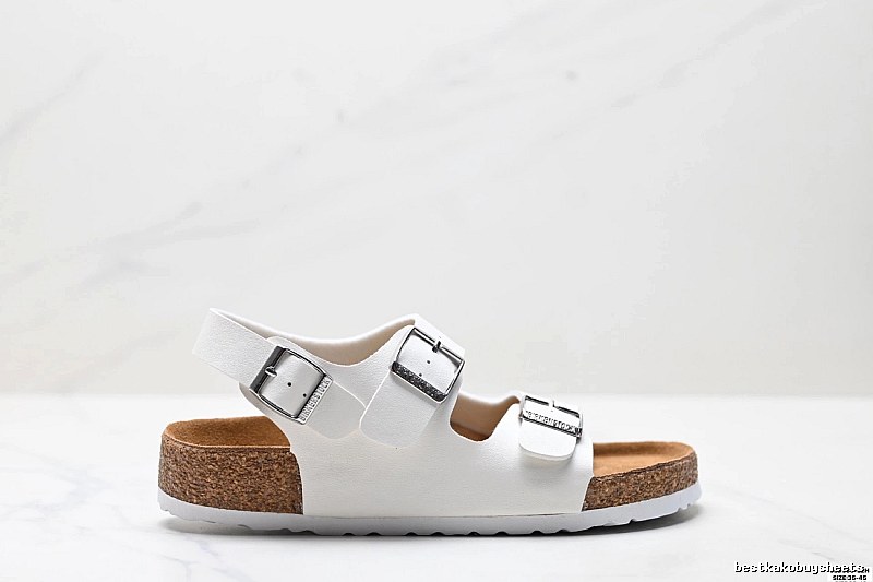 Birkenstock Classic Casual Style White Sandals