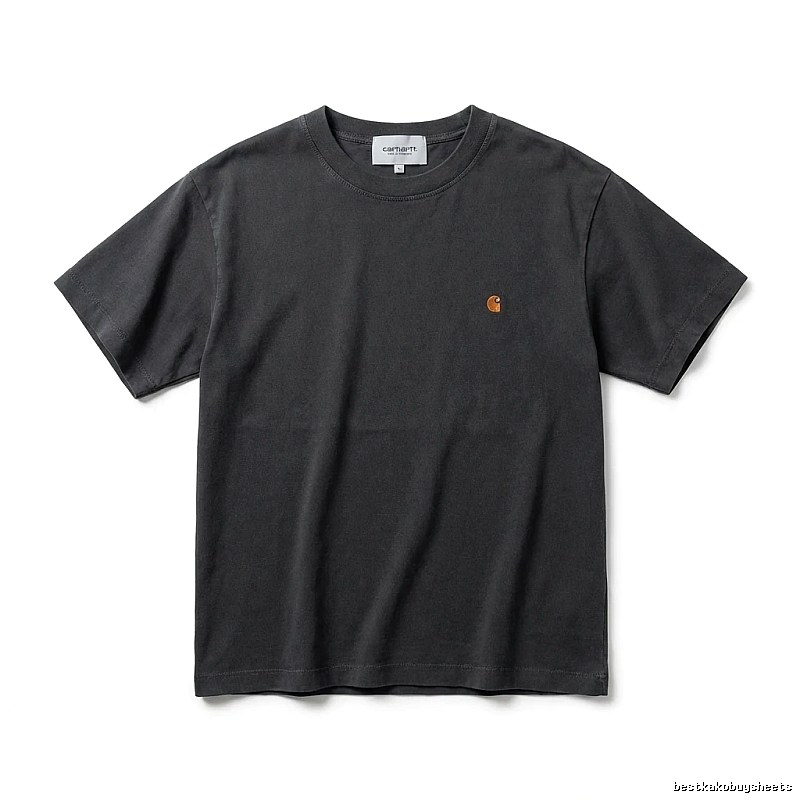 Carhartt Basic Simple Style Black T-shirt