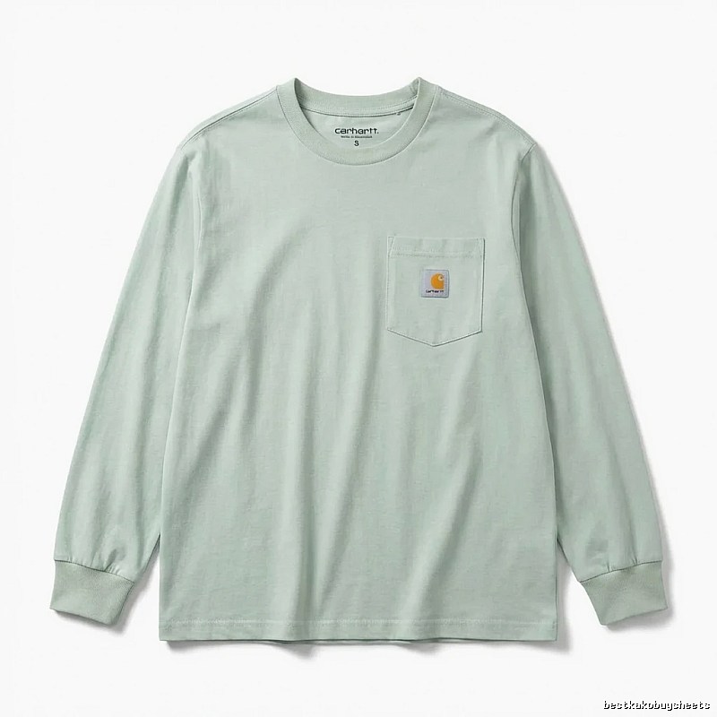 Carhartt basic simple style light green sweatshirt