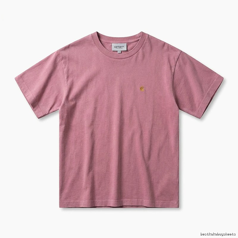Carhartt basic simple style pink T-shirt