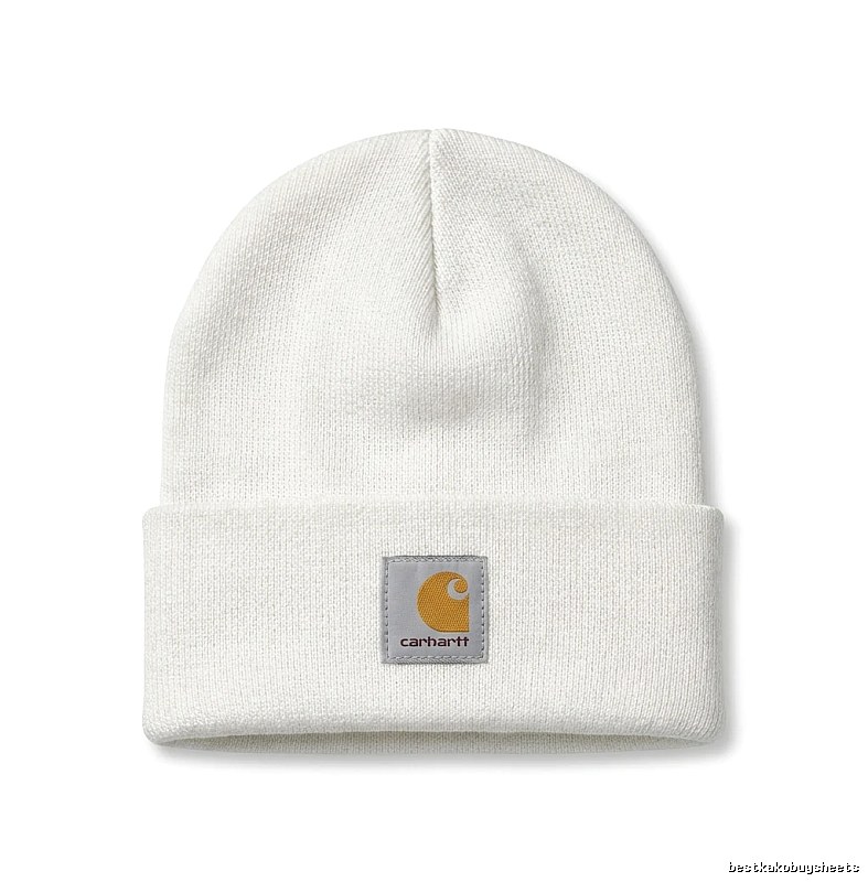 Carhartt classic simple style white hat