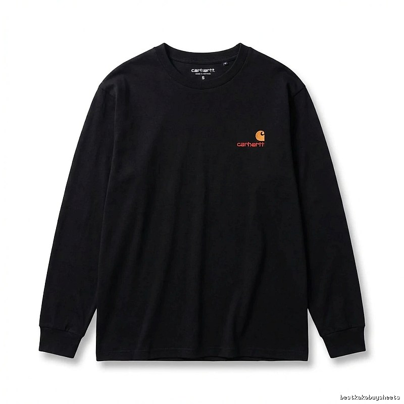 Carhartt simple style black sweatshirt
