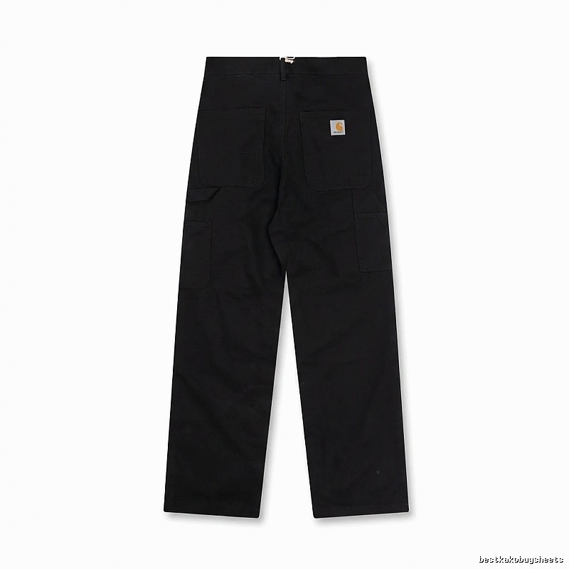 Carhartt workwear style black long trousers