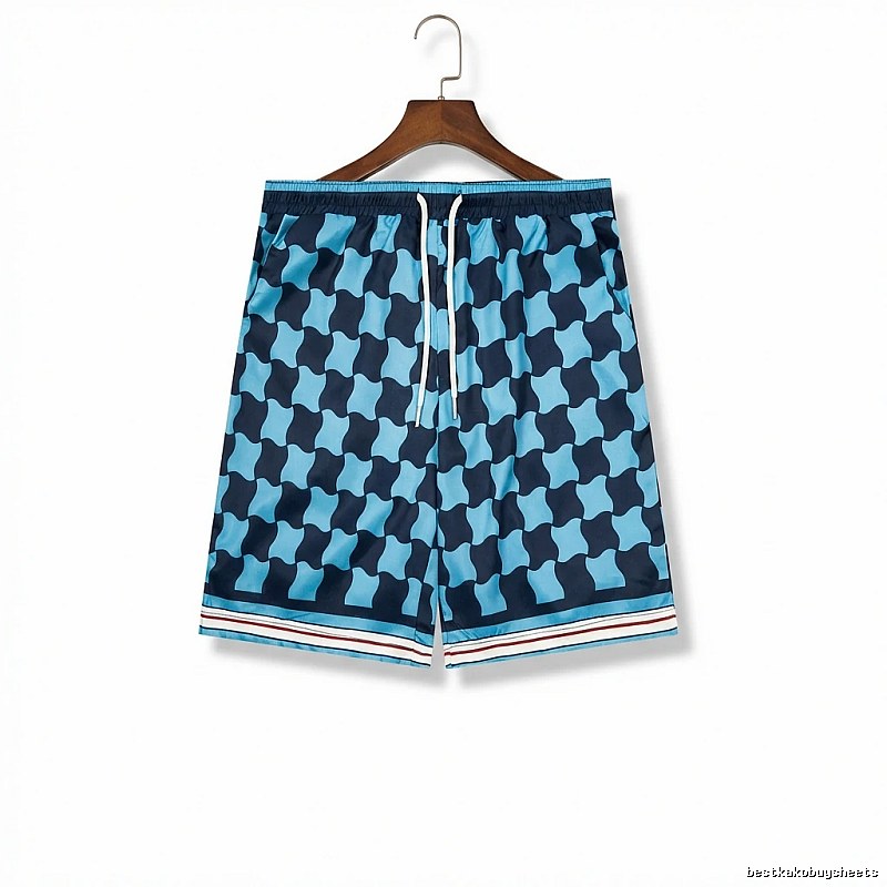 Casablanca checkerboard-style shorts