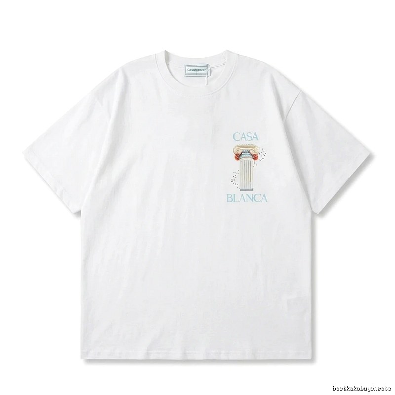 Casablanca Greek column style white T-shirt