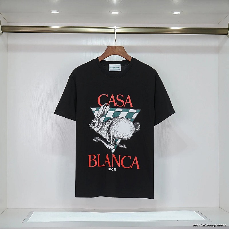 Casablanca sporty black T-shirt