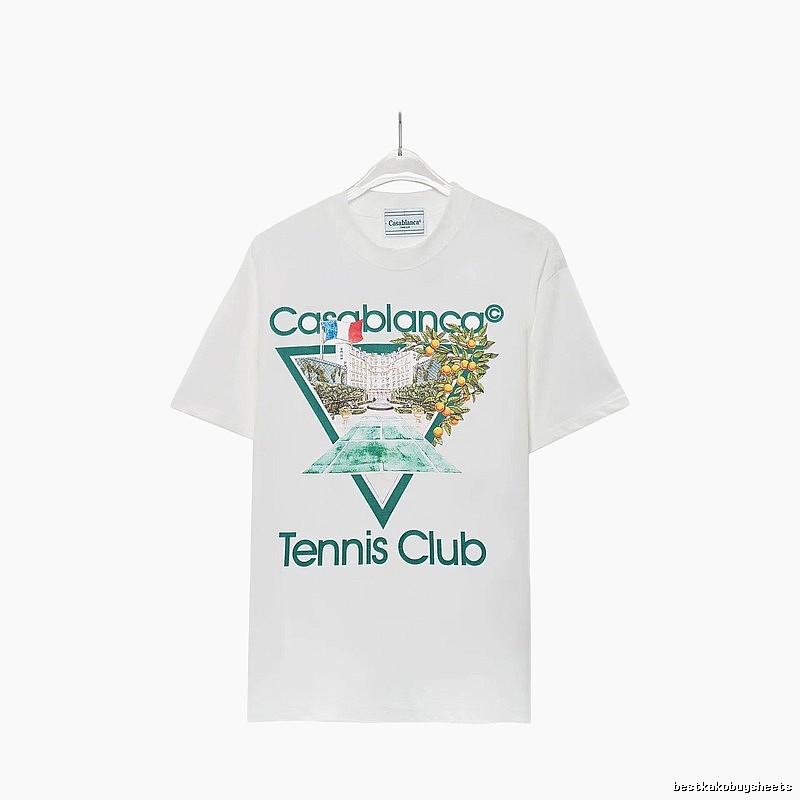 Casablanca Tennis Club White T-shirt
