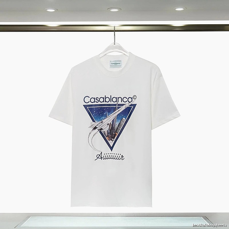 Casablanca Universe Wind White T-shirt