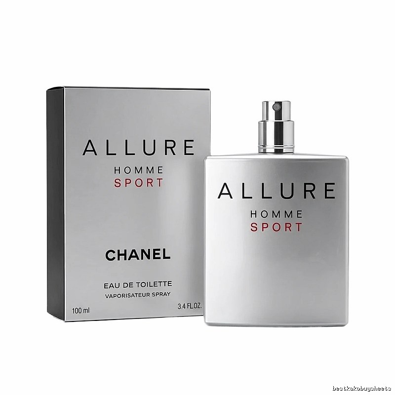 Chanel ALLURE series silver men's perfume