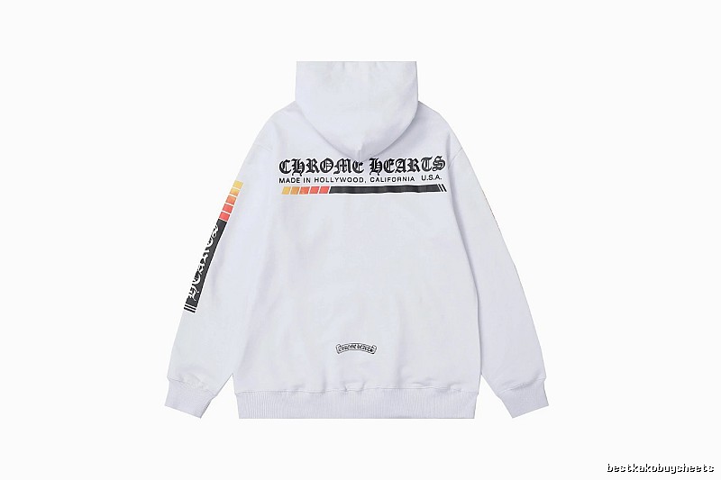 Chrome Hearts 2089-36 White Cross Graphic Hoodie Smart Casual