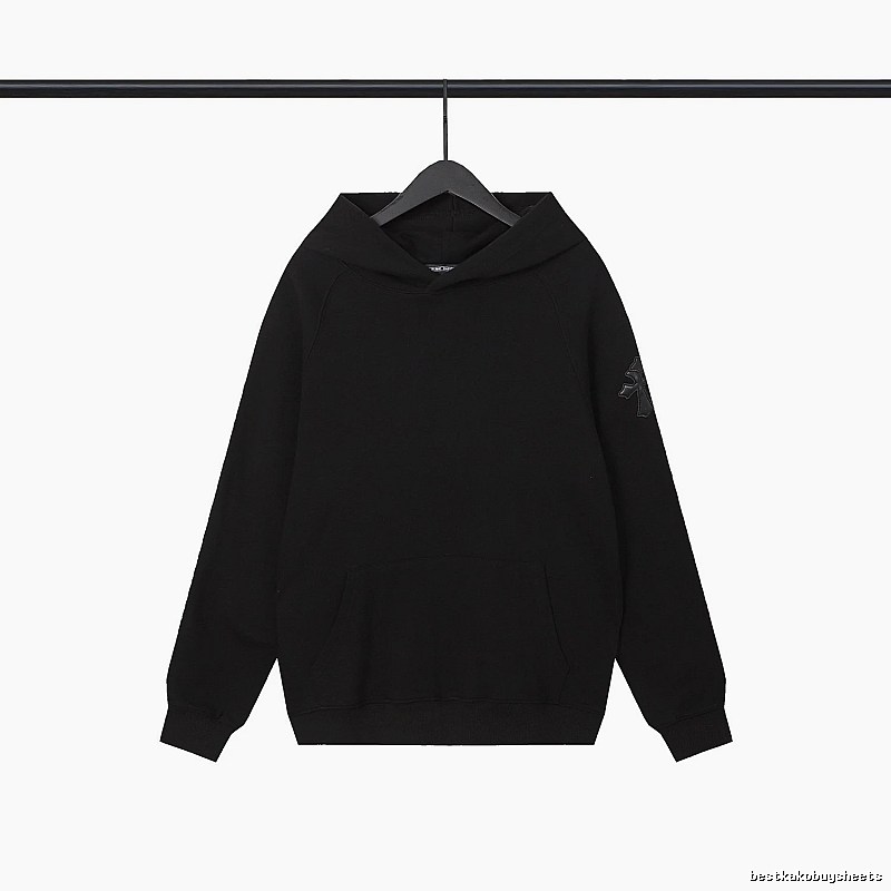 Chrome Hearts 2089-83 Black Cross Graphic Hoodie Active Casual