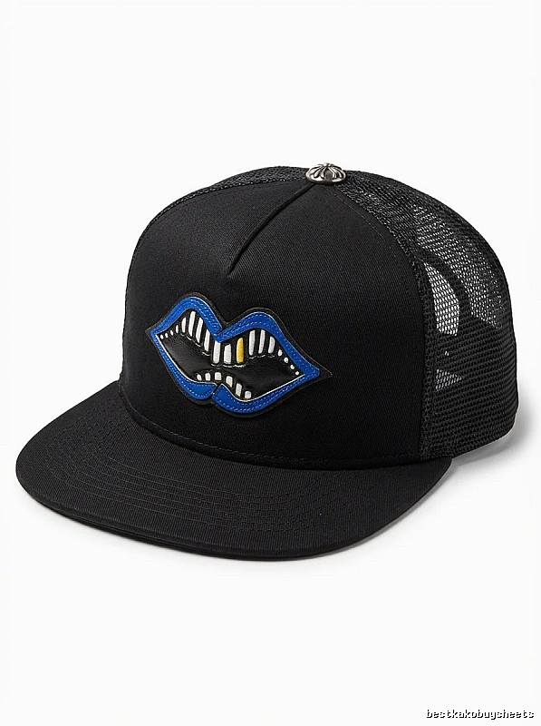 Chrome Hearts Black Trendy and Cool Wind Cap