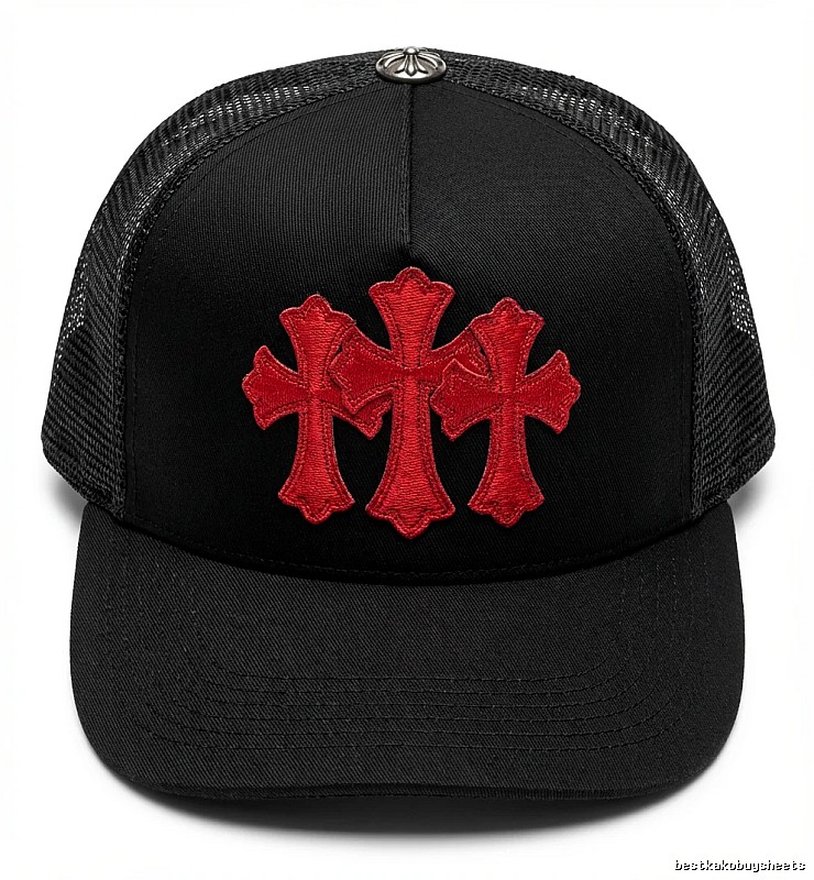 Chrome Hearts Cross Cool Black Hat