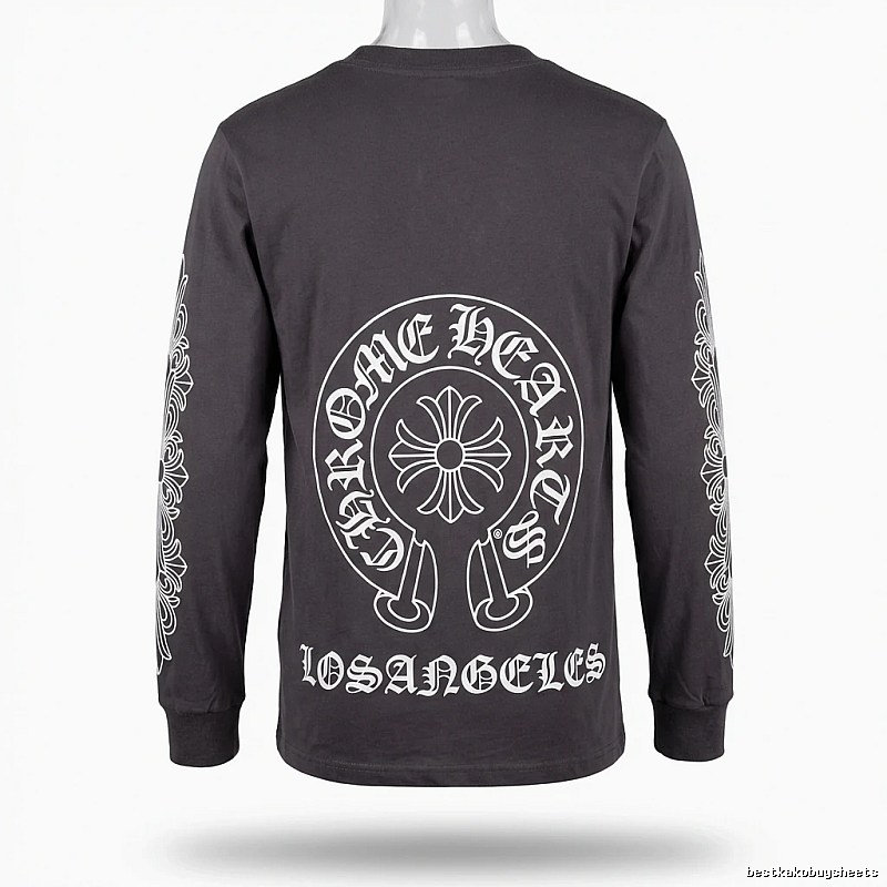 Chrome Hearts Print Dark Style Long-sleeve