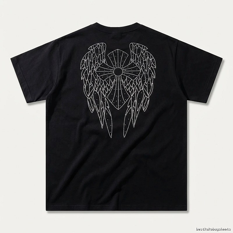 Chrome Hearts Wings Dark Style T-shirt