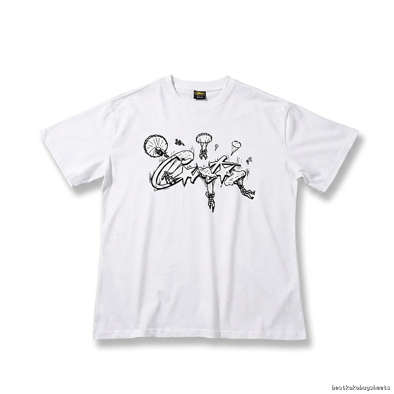 Corteiz Graffiti-style White T-shirt