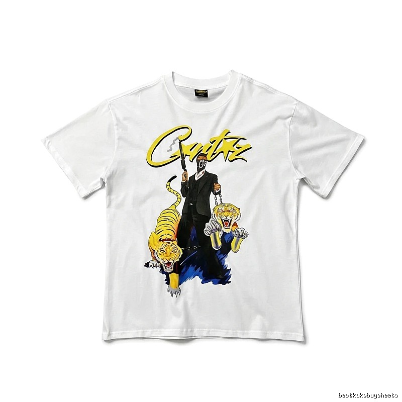 Corteiz Trendy and Cool Style White T-shirt