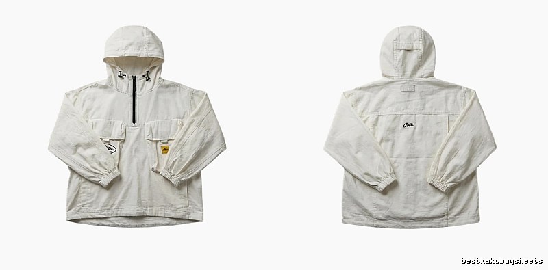 Corteiz Workwear Style White Jacket