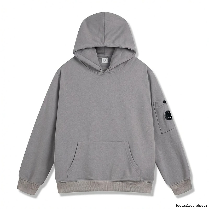 C.P. Grey Trendy Brand Hoodie