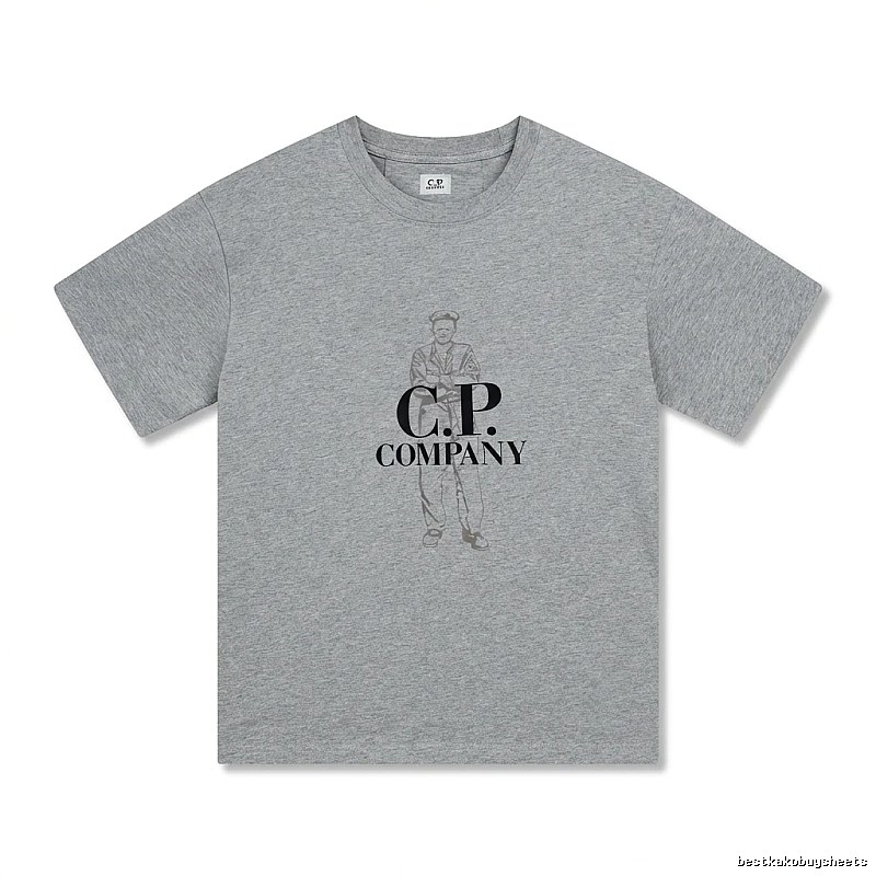 C.P. Retro Style Gray T-shirt