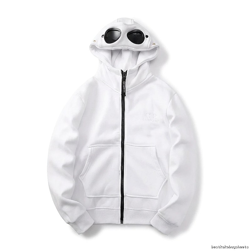 C.P. White Trendy and Cool Style Hoodie