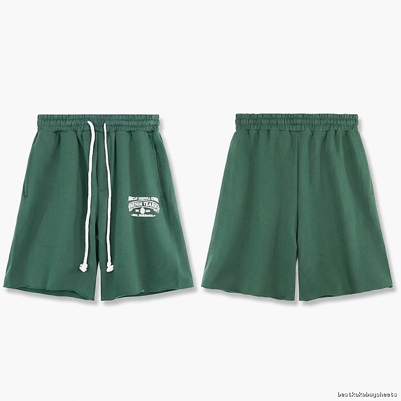 DENIM TEARS American Retro Green Shorts