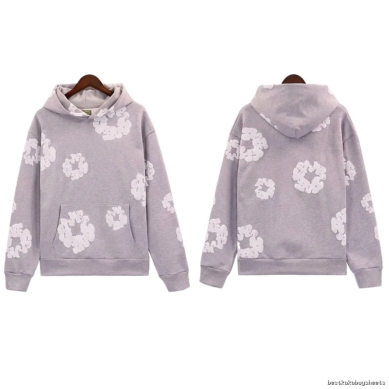 DENIM TEARS Printed Casual Grey Sweatshirt