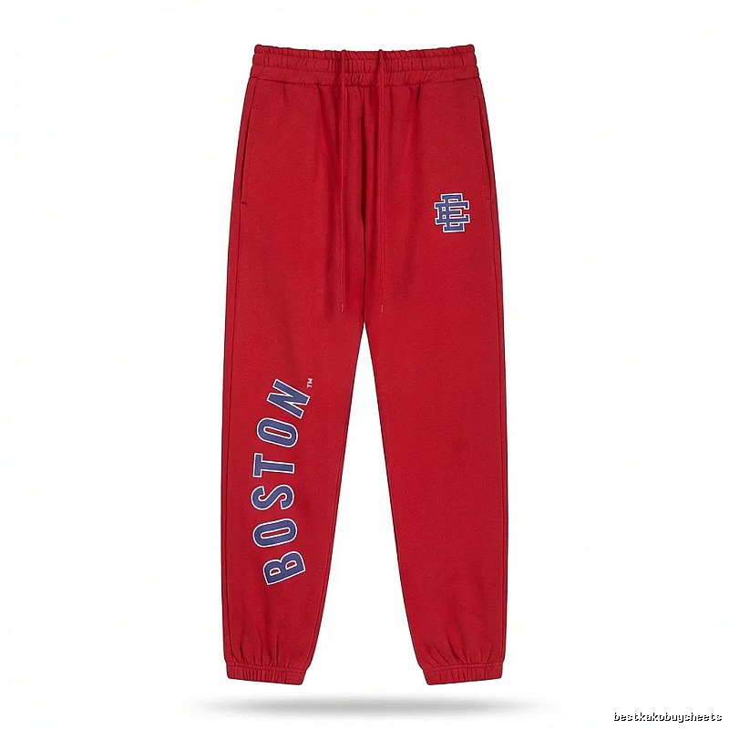 Eric Emanuel American Retro Red Sweatpants