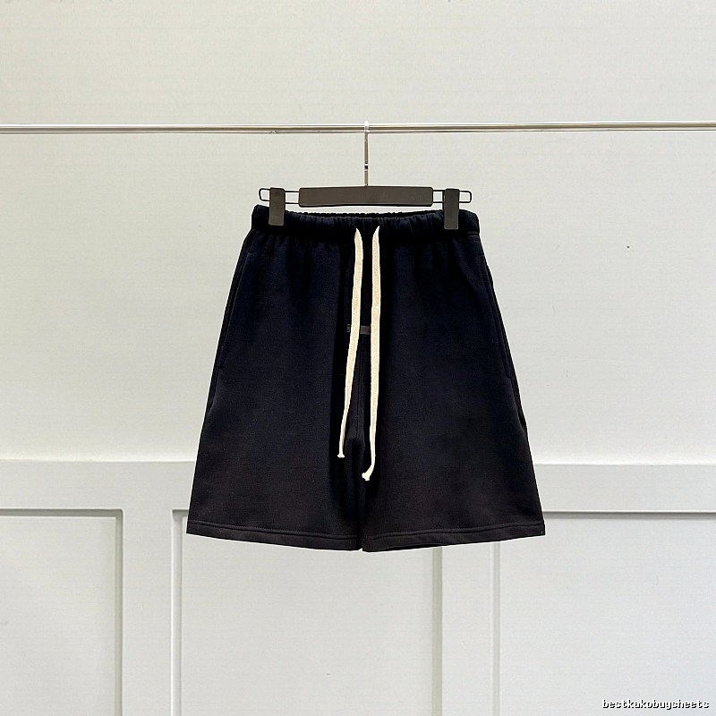 ESSENTIALS Basic Black Shorts