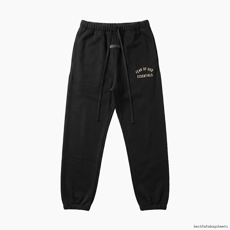 ESSENTIALS Black Casual Sweatpants