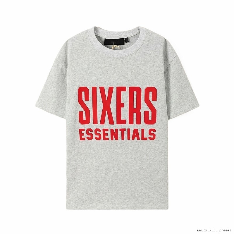ESSENTIALS Grey Minimalist Style T-shirt