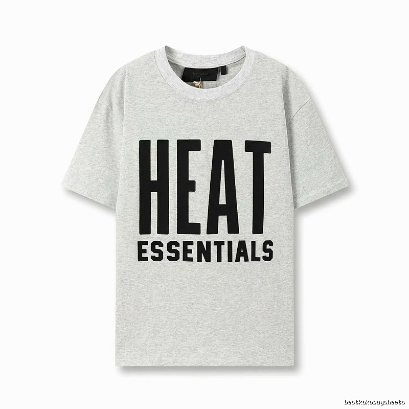 ESSENTIALS HEAT Series Grey T-shirt