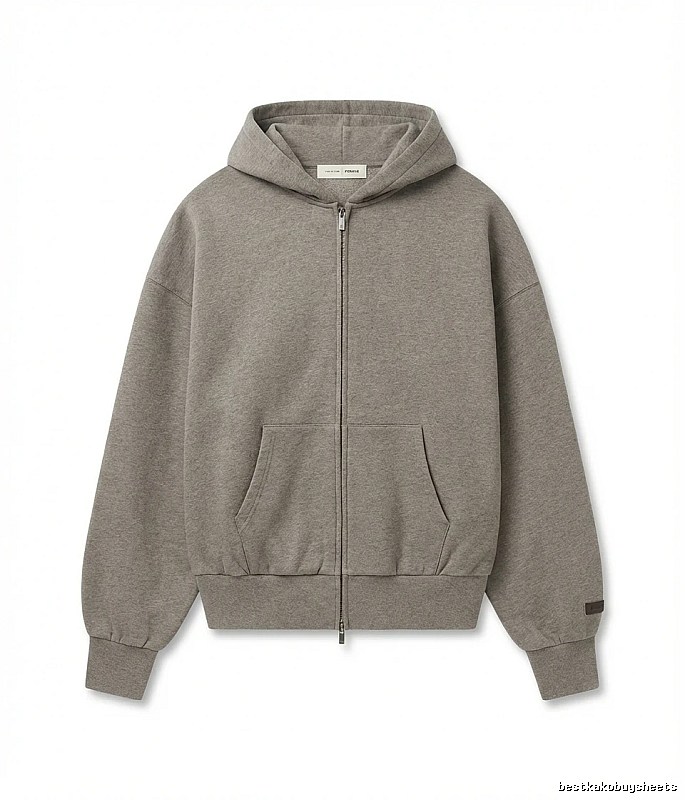 ESSENTIALS Heather Grey Sweatshirt