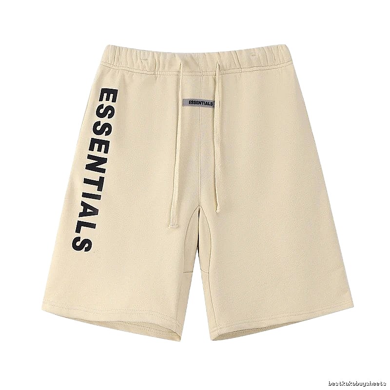 ESSENTIALS minimalist style beige shorts