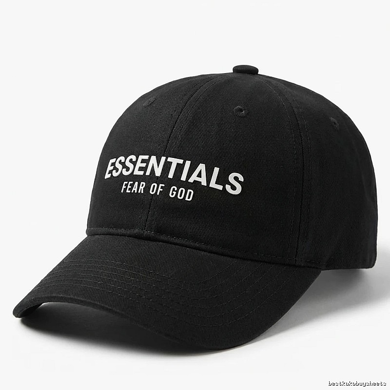 ESSENTIALS minimalist style black hat