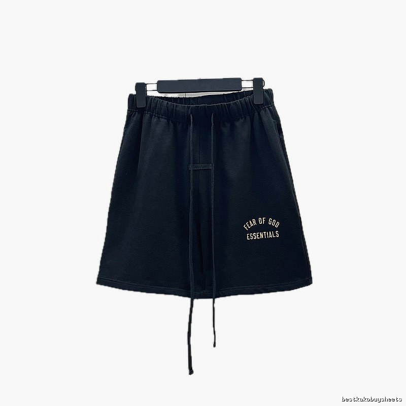 ESSENTIALS minimalist style black shorts