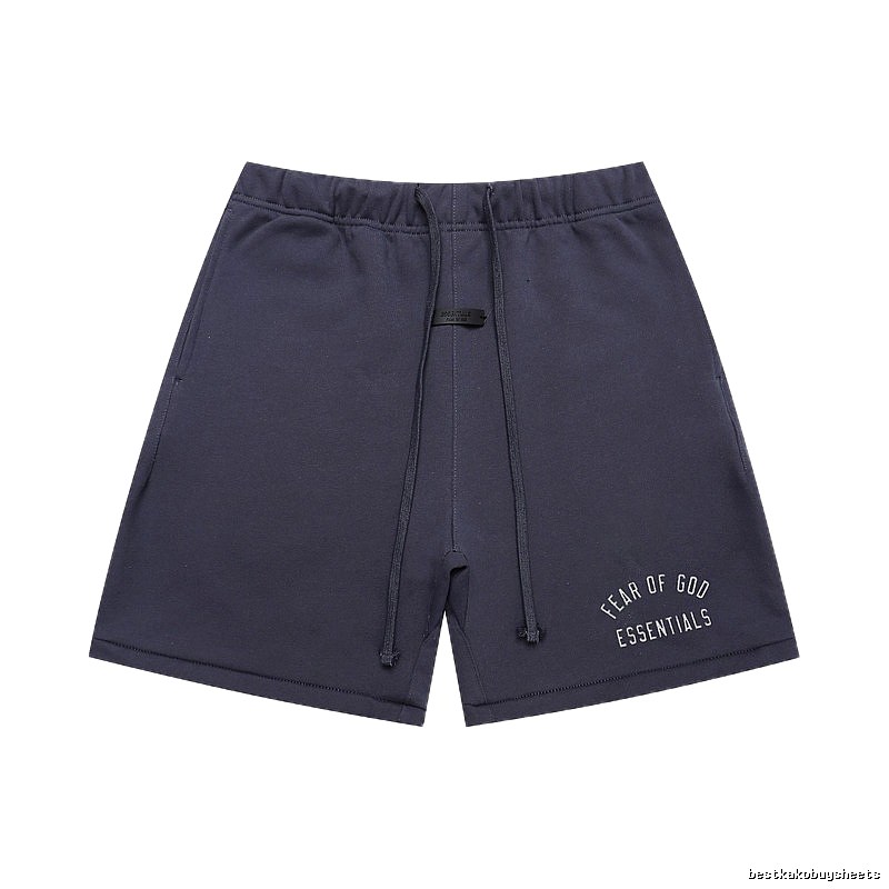 ESSENTIALS minimalist style dark gray shorts