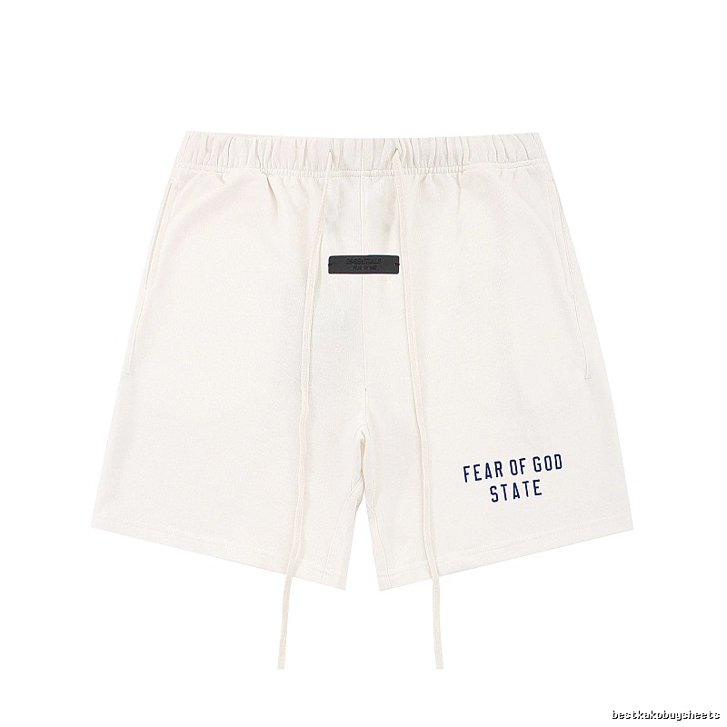 ESSENTIALS minimalist style white shorts