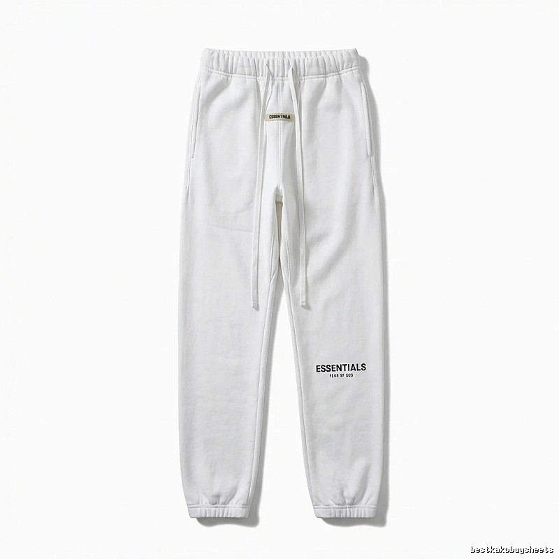 ESSENTIALS Simple Style White Sweatpants