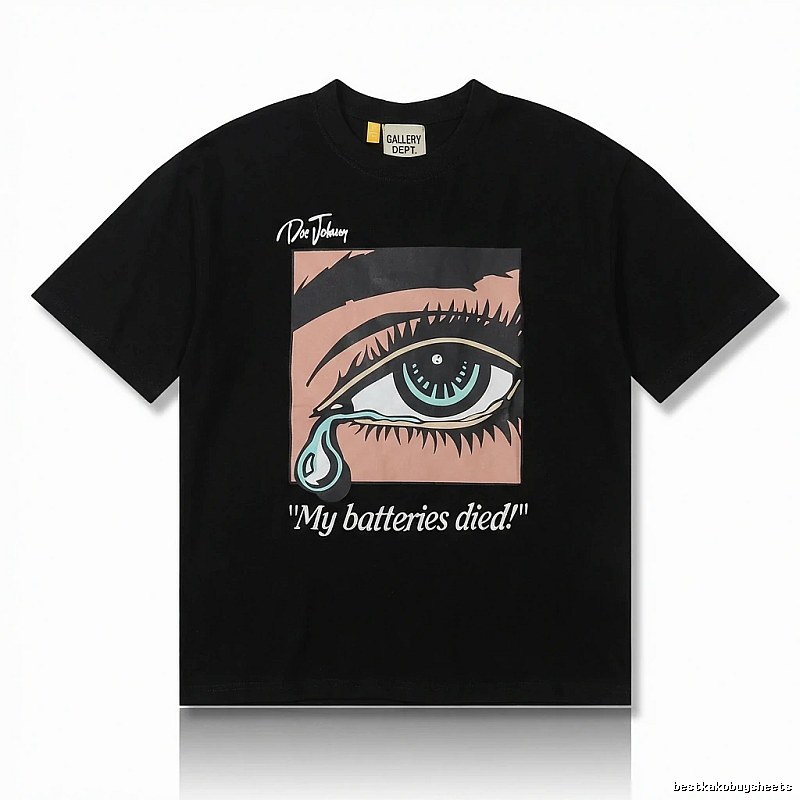 Gallery Dept Dark Style Black T-shirt