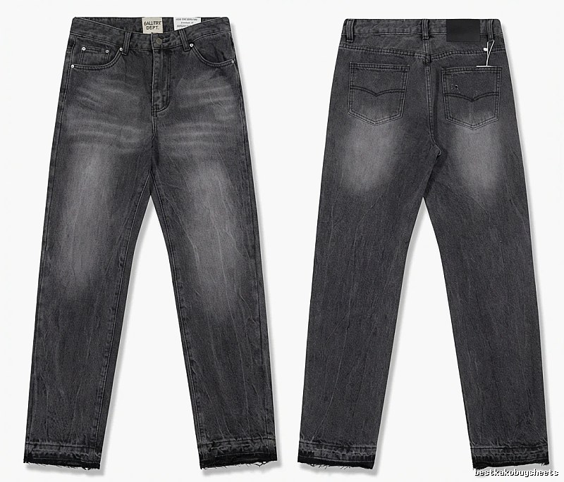Gallery Dept. Distressed Black Jeans