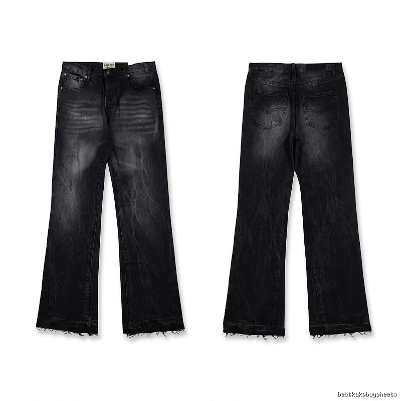 Gallery Dept. Distressed Black Jeans