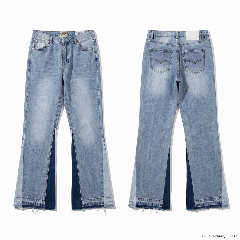 Gallery Dept. distressed light blue jeans
