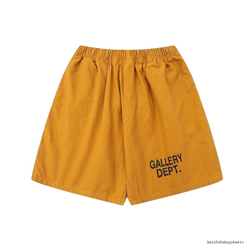 Gallery Dept. minimalist style yellow shorts