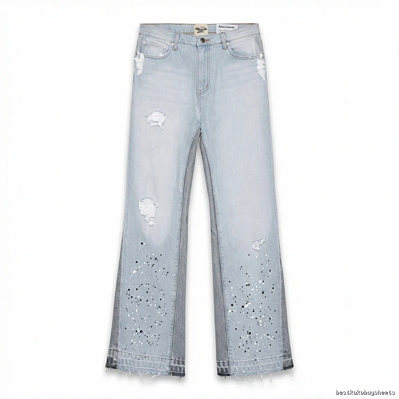 Gallery Dept Ripped Light Blue Jeans