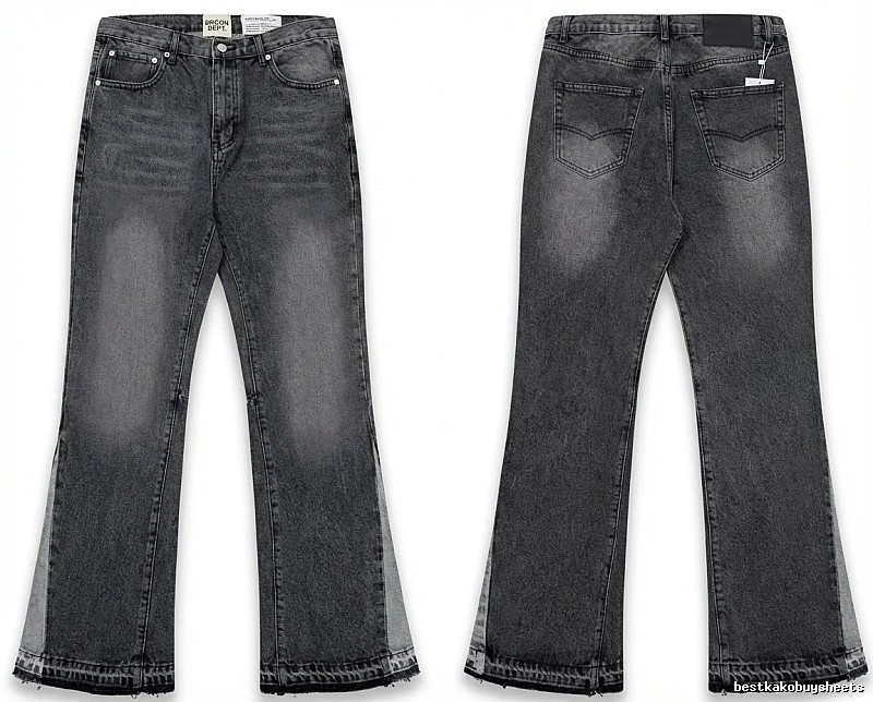 Gallery Dept. Ripped Retro Style Grey Pants