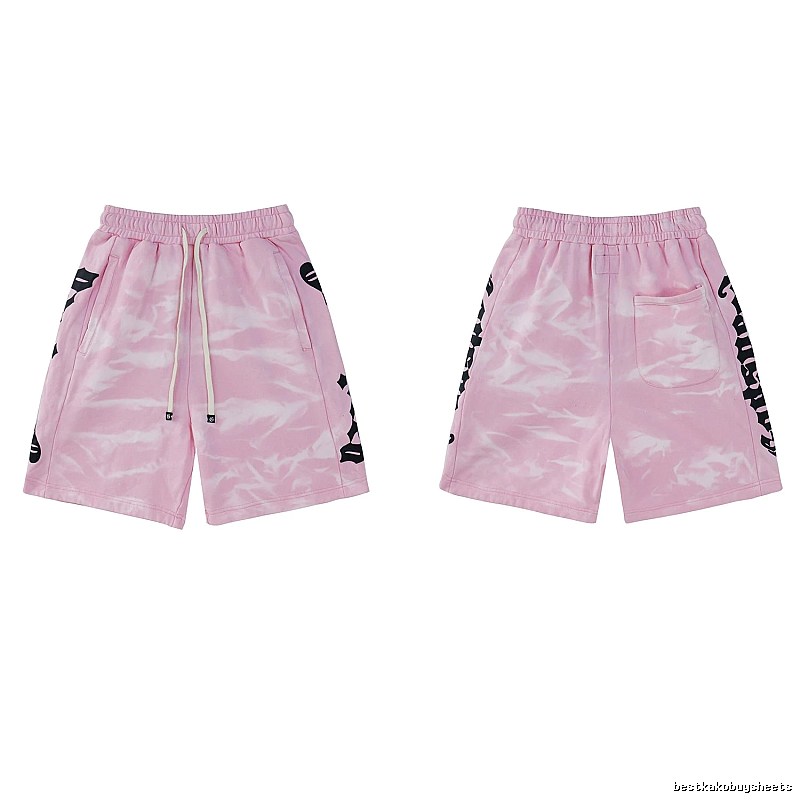 Godspeed Tie-dye Street Style Pink Shorts